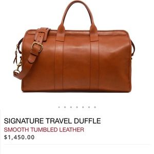 Frank Clegg Signature Travel Duffel